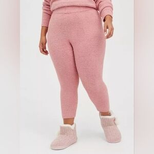 Torrid | Teddy Crop Lounge Jogger | 3X